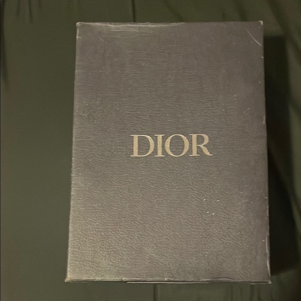 Dior Black Storage Box Shoes Included